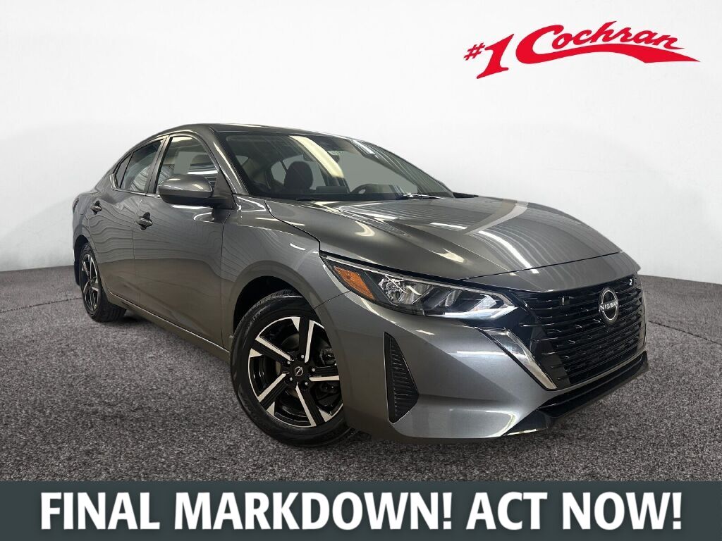 Gray (Gun Metallic) 2024 Nissan Sentra Sedan Front-Wheel Drive Continuously Variable Transmission