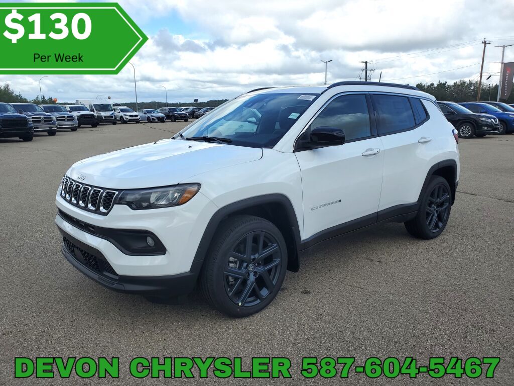 BRIGHT WHITE CLEAR COAT 2026 Jeep Compass SUV / Crossover Four-Wheel Drive 8-Speed Automatic
