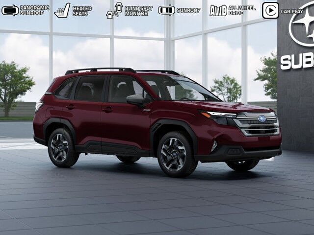 DARK MAHOGANY PEARL 2026 Subaru Forester Hybrid SUV / Crossover All-Wheel Drive Continuously Variable Transmission