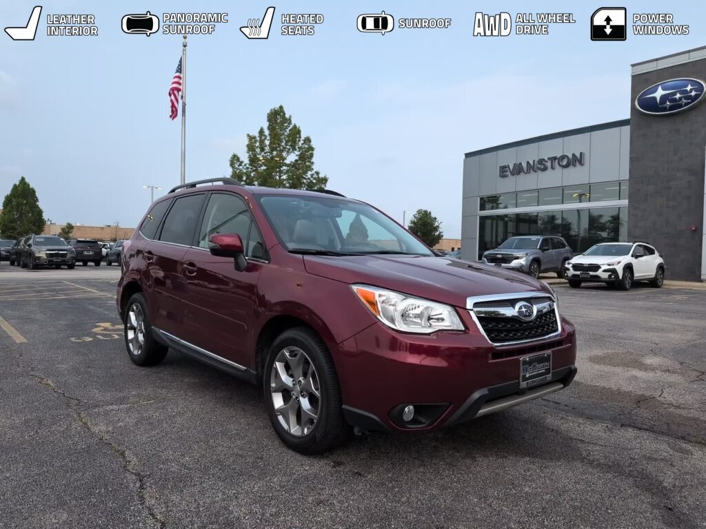 Venetian Red Pearl 2015 Subaru Forester SUV / Crossover All-Wheel Drive Continuously Variable Transmission