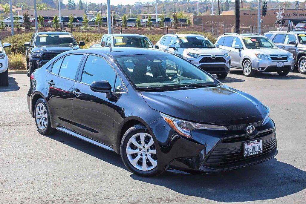 Midnight Black Metallic 2024 Toyota Corolla Sedan Front-Wheel Drive