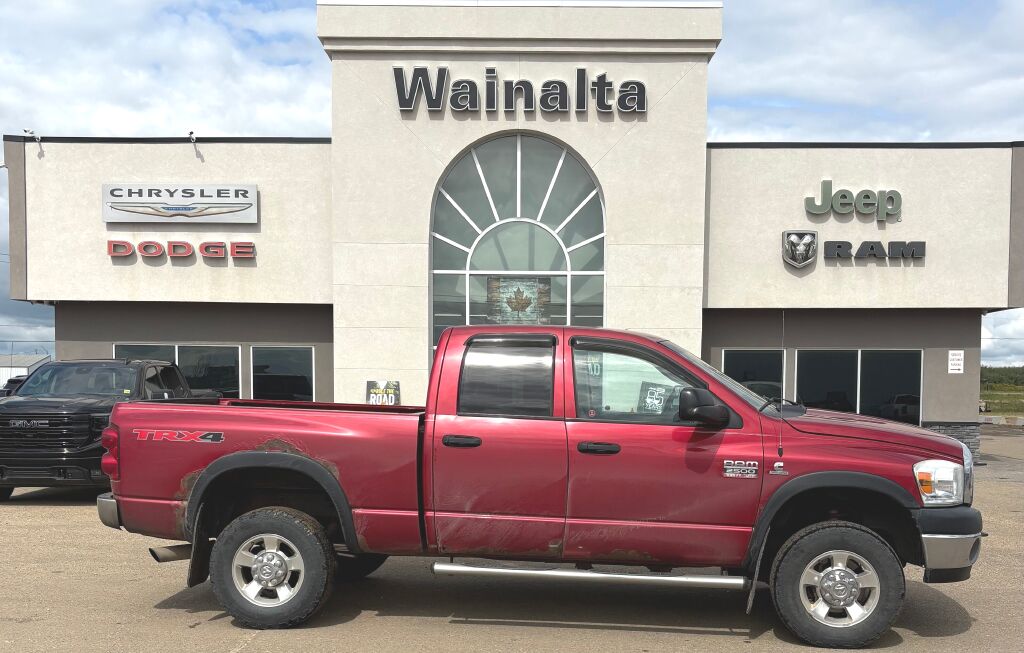 RED/RED 2007 Dodge RAM 2500 Pickup Truck Four-Wheel Drive 6-Speed Manual Overdrive