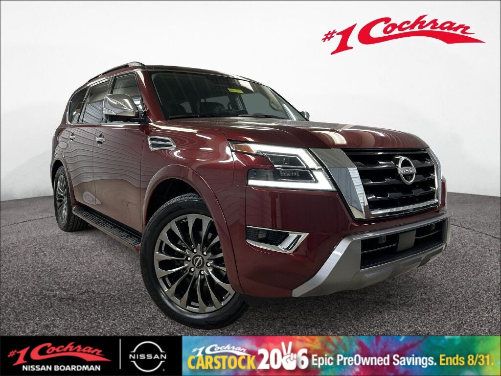 Coulis Red Pearl 2023 Nissan Armada SUV / Crossover Four-Wheel Drive 7-Speed Automatic