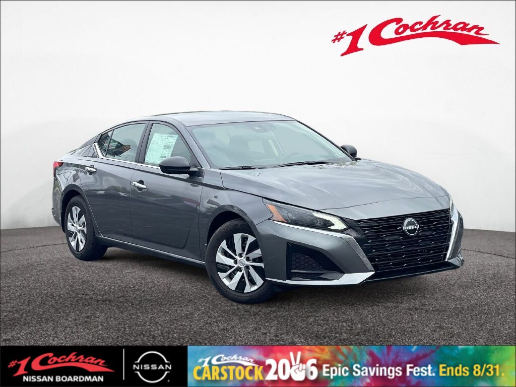 Gray (Gun Metallic) 2025 Nissan Altima Sedan Front-Wheel Drive Continuously Variable Transmission