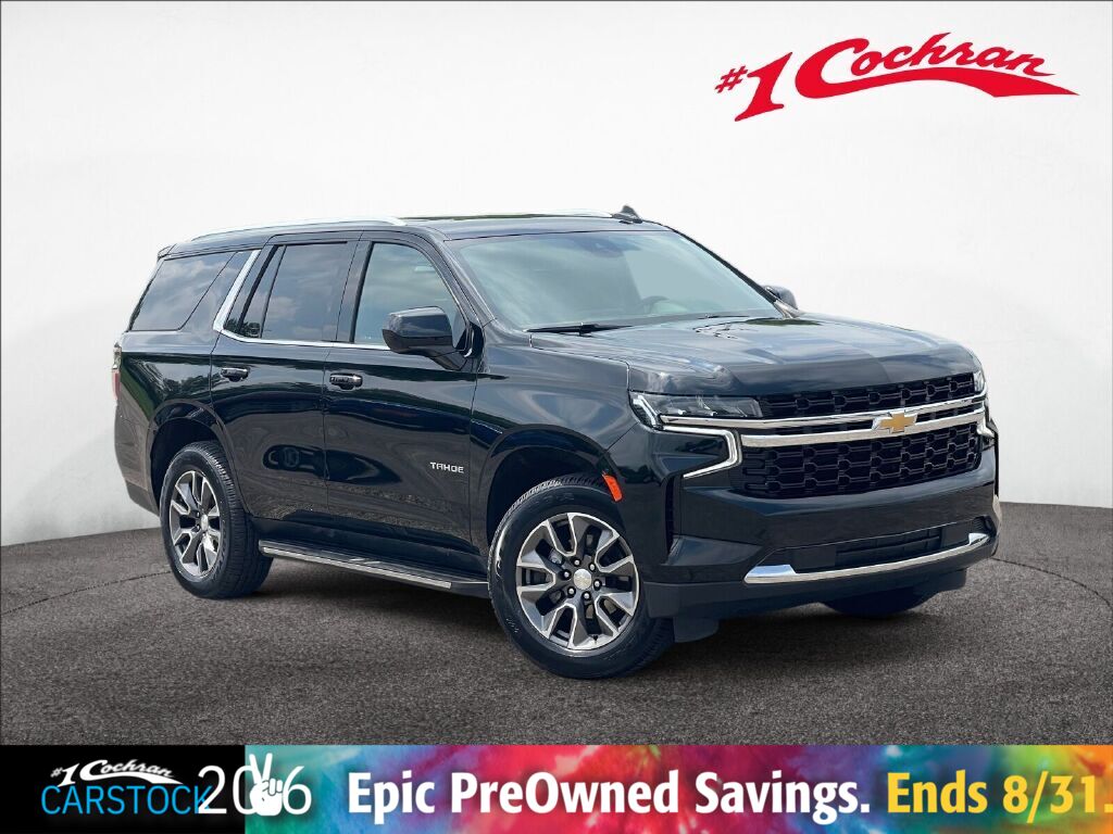 Black 2023 Chevrolet Tahoe SUV / Crossover Four-Wheel Drive Automatic