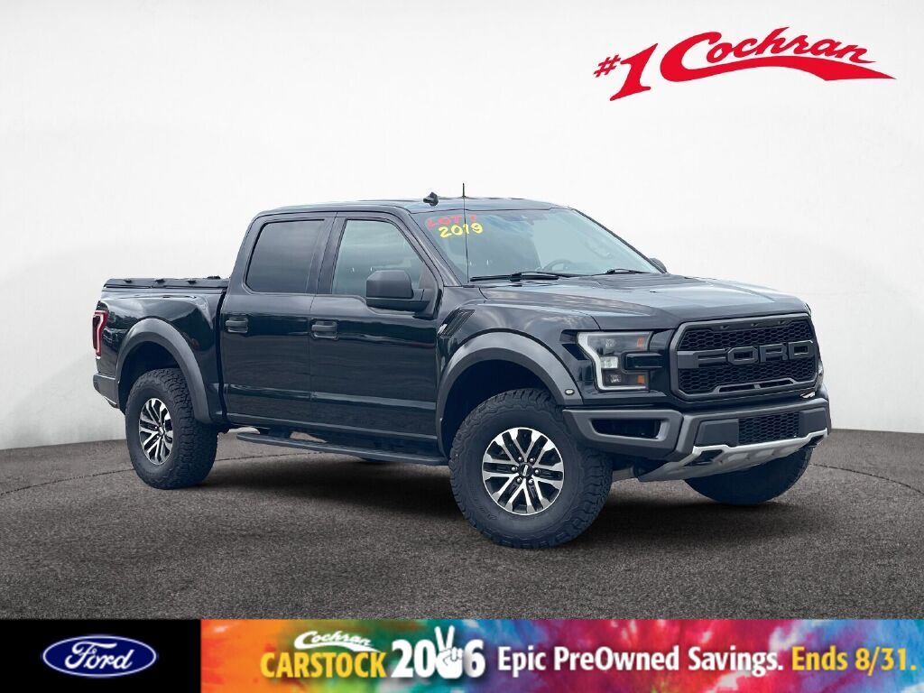 Agate Black 2019 Ford F-150 Pickup Truck Four-Wheel Drive Automatic