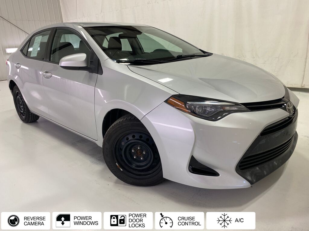 2018 Toyota Corolla LE Classic Silver Metallic at Bob Ruth Ford