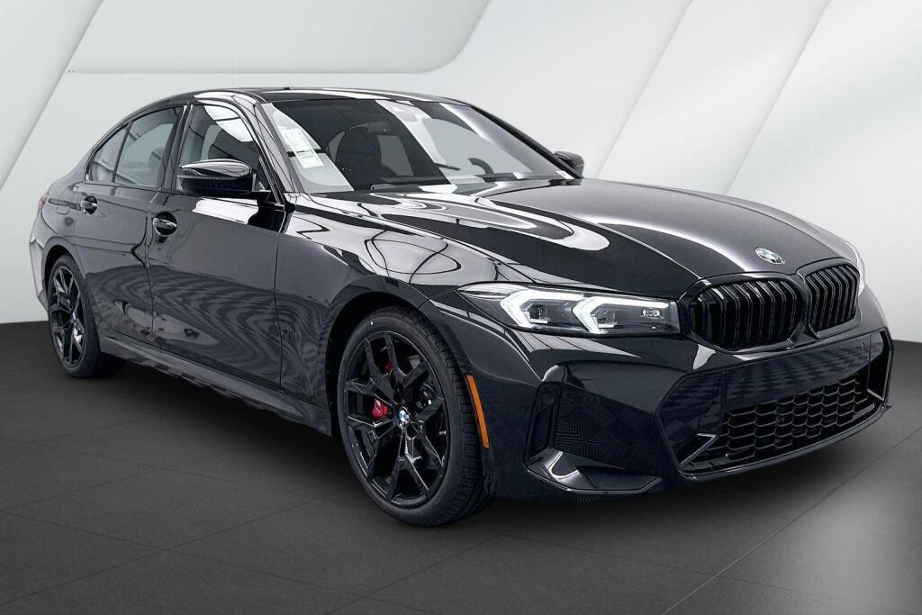 Black Sapphire Metallic 2026 BMW 3 Series Sedan All-Wheel Drive Automatic