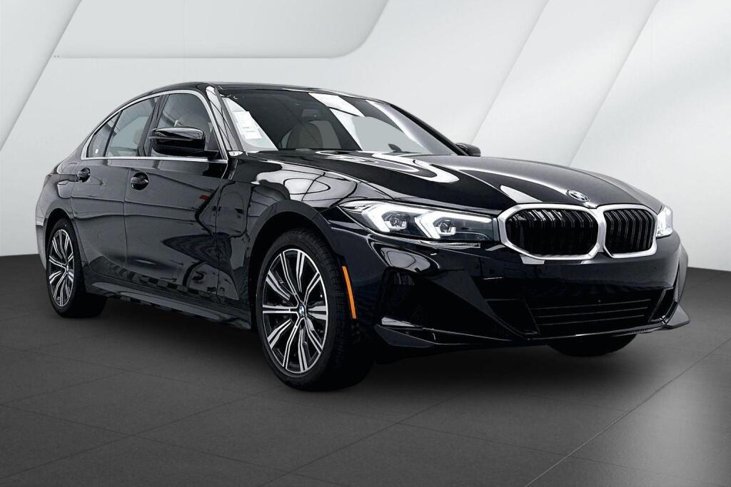 Jet Black 2026 BMW 3 Series Sedan All-Wheel Drive Automatic