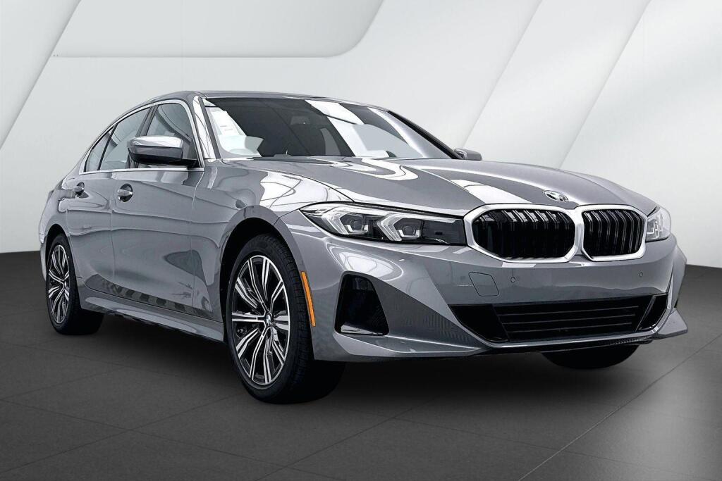 Gray (Skyscraper Grey Metallic) 2026 BMW 3 Series Sedan All-Wheel Drive Automatic
