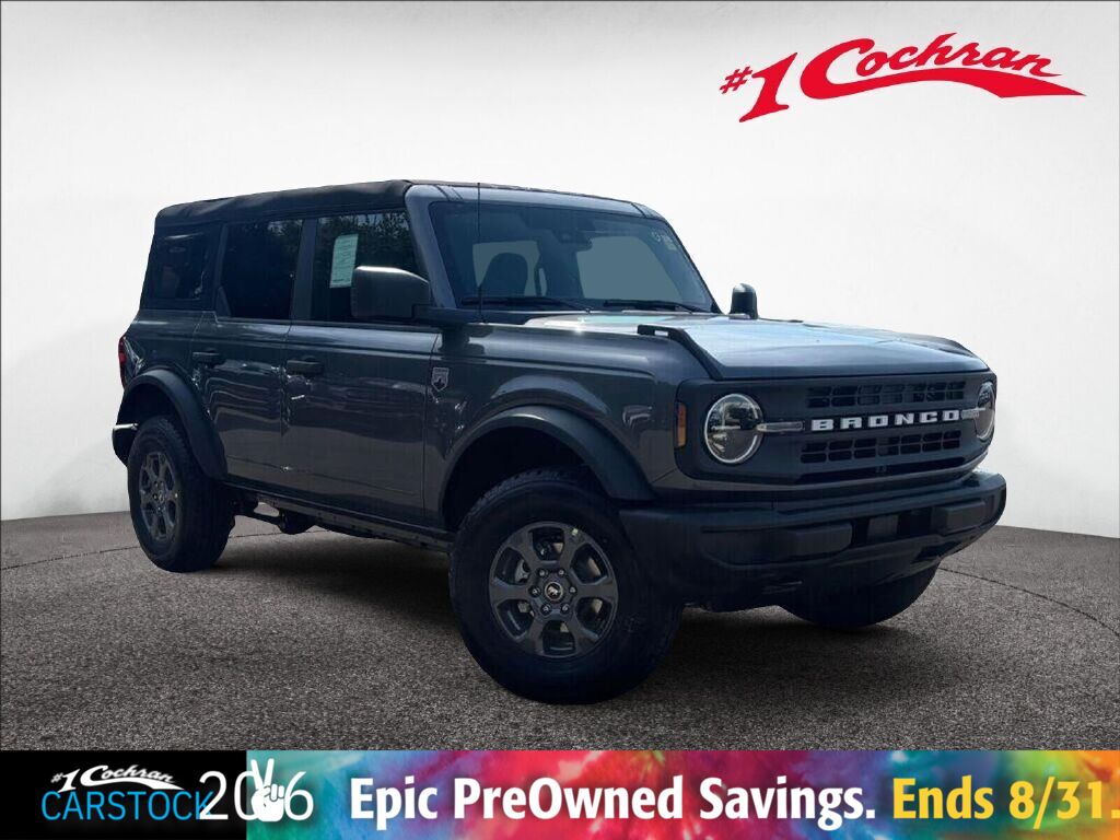 Carbonized Gray 2025 Ford Bronco SUV / Crossover Four-Wheel Drive Automatic