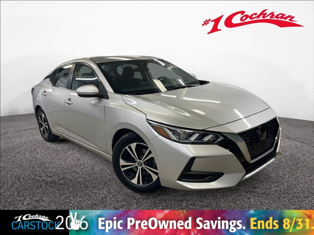 Brilliant Silver Metallic 2023 Nissan Sentra Sedan Front-Wheel Drive Continuously Variable Transmission