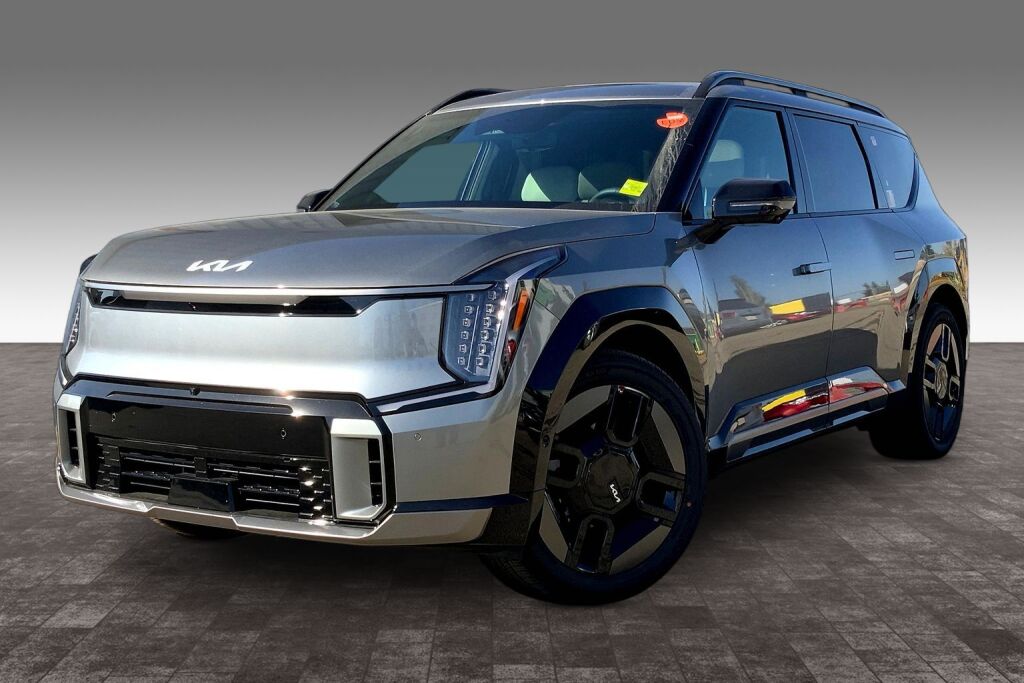 Gray (PEBBLE GREY) 2026 Kia EV9 SUV / Crossover All-Wheel Drive Automatic