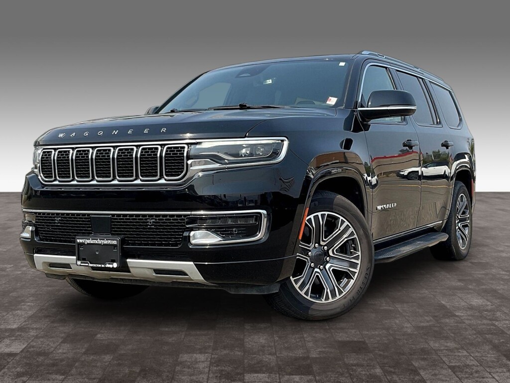 Diamond Black Crystal Pearl 2023 Jeep Wagoneer SUV / Crossover Four-Wheel Drive 8-Speed Automatic