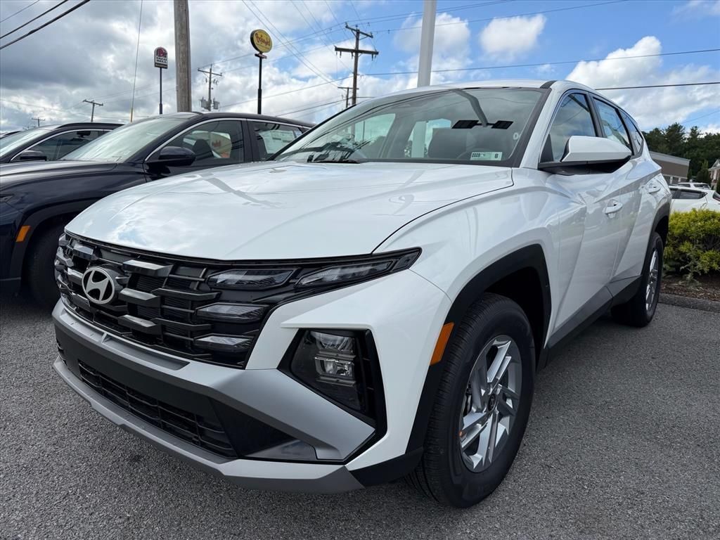 White Pearl 2026 Hyundai Tucson SUV / Crossover All-Wheel Drive 8-Speed Automatic