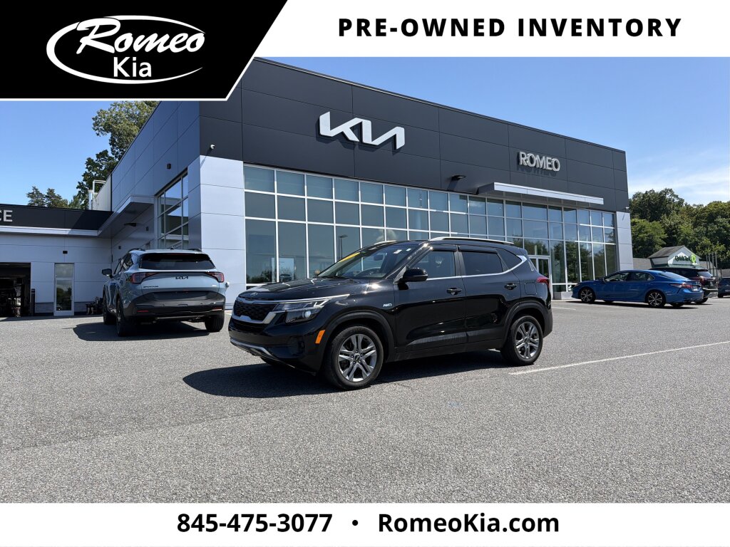Cherry Black 2021 Kia Seltos SUV / Crossover All-Wheel Drive Continuously Variable Transmission