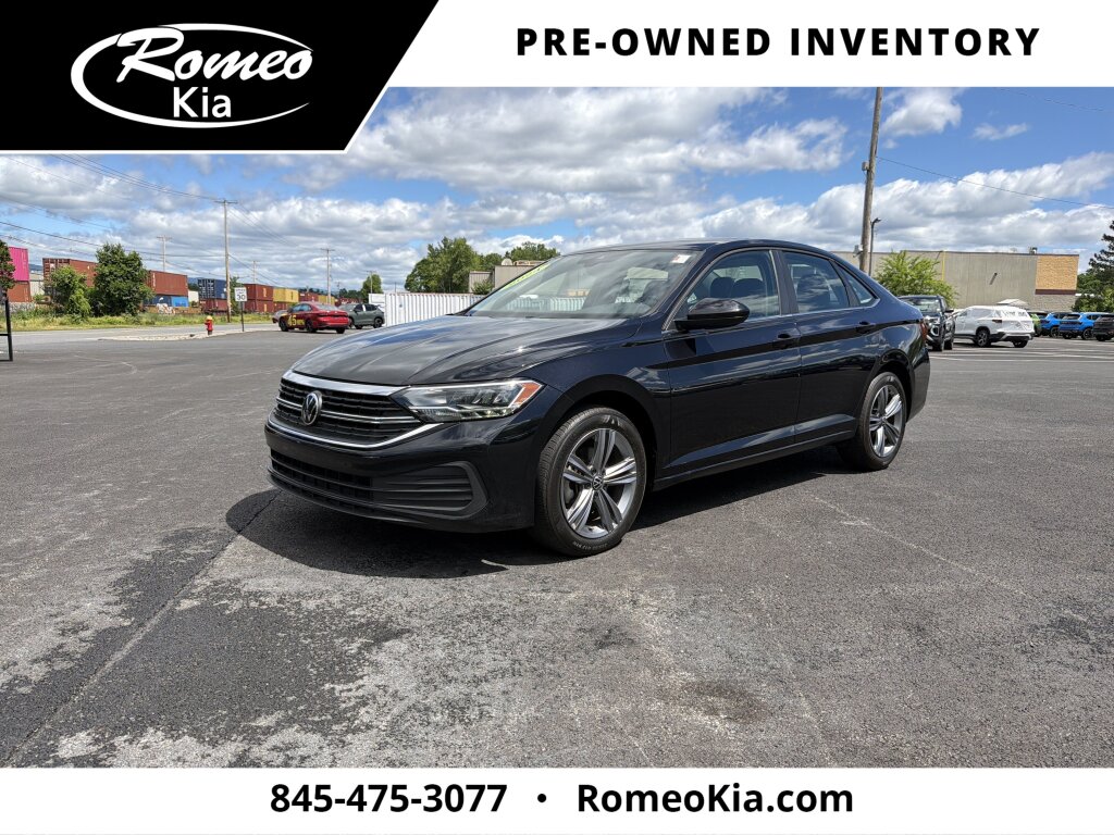 Black 2024 Volkswagen Jetta Sedan Front-Wheel Drive Automatic