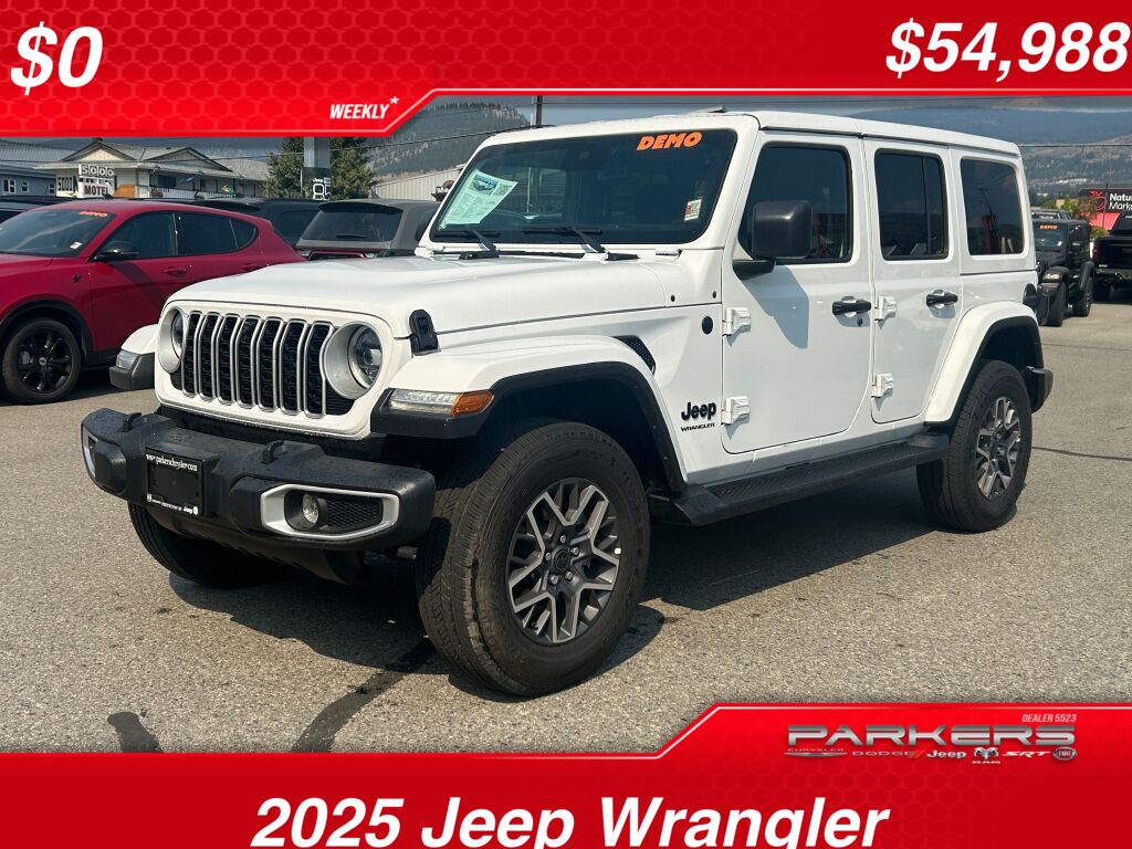 2025 Jeep Wrangler Sahara 4-Door 4WD