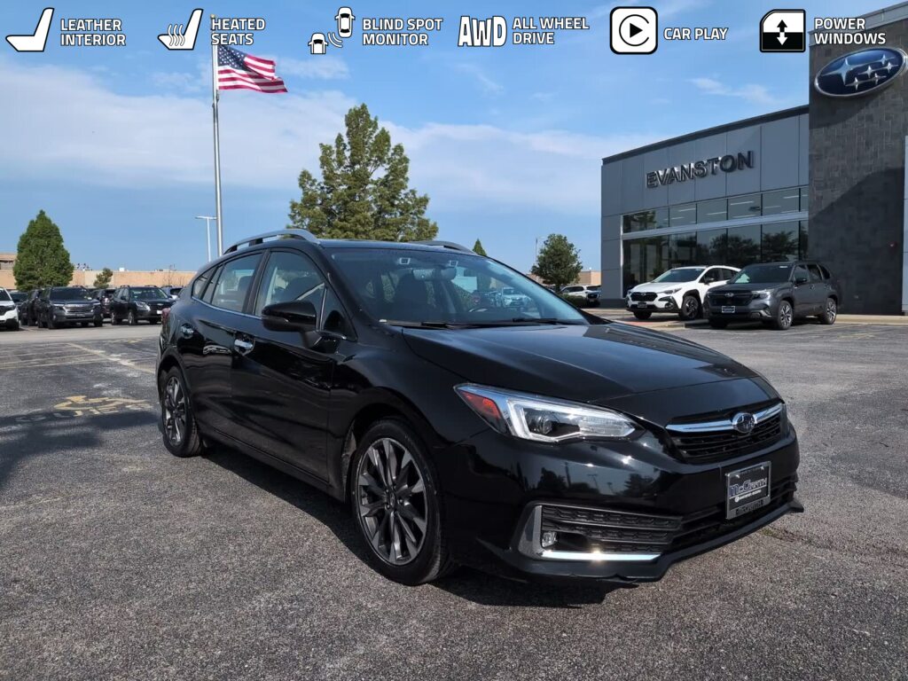 Crystal Black Silica 2020 Subaru Impreza Hatchback All-Wheel Drive Continuously Variable Transmission