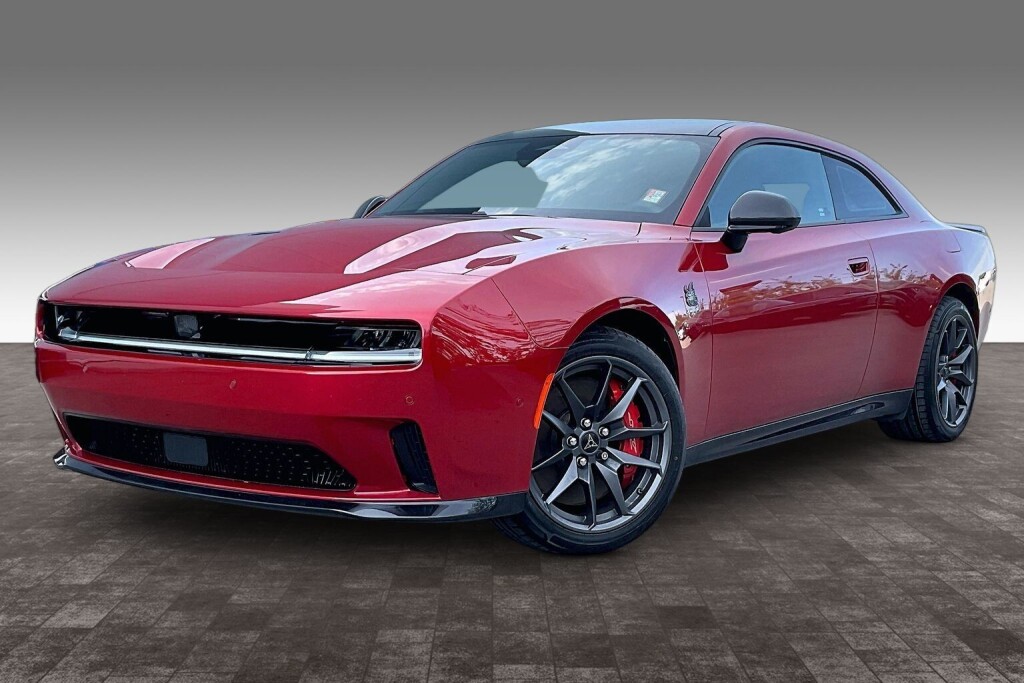 Red 2024 Dodge Charger Daytona Coupe All-Wheel Drive 1-Speed Automatic