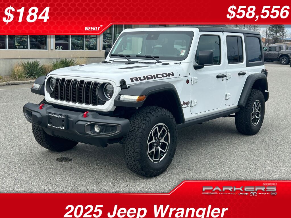 2025 Jeep Wrangler Rubicon 4-Door 4WD