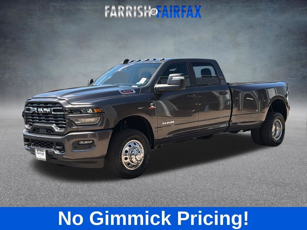 Gray (Granite Crystal Metallic Clearcoat) 2026 RAM 3500 Pickup Truck Four-Wheel Drive Automatic