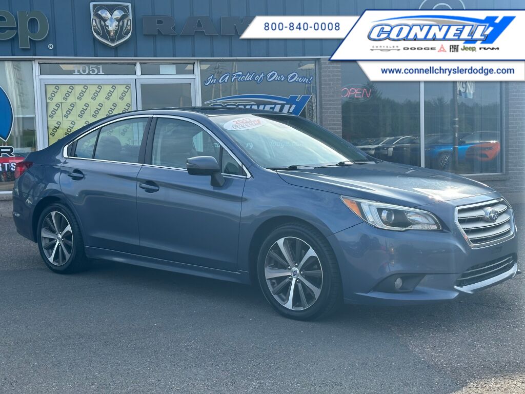 Blue 2017 Subaru Legacy Sedan All-Wheel Drive 6-Speed CVT