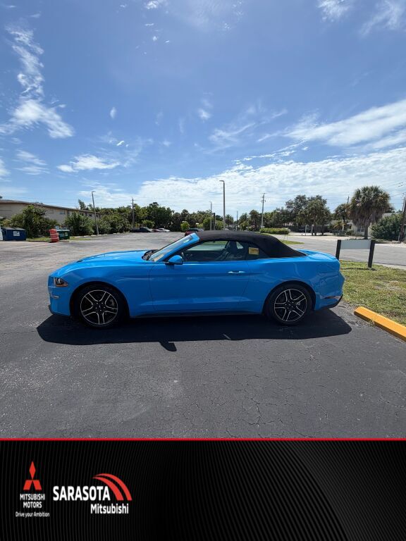 Blue 2023 Ford Mustang Coupe