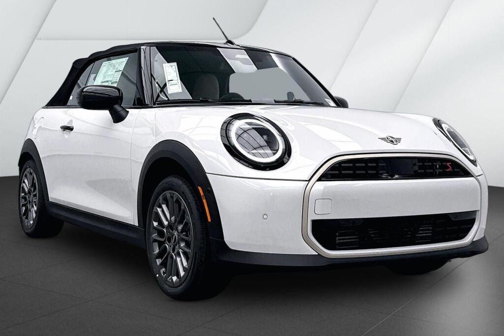 Nanuq White Metallic 2026 MINI Cooper Convertible Front-Wheel Drive 7-Speed Dual Clutch