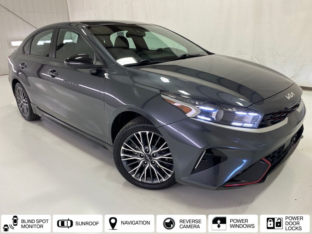 2022 Kia Forte GT-Line Gravity Gray at Subaru and VW of Moon Township