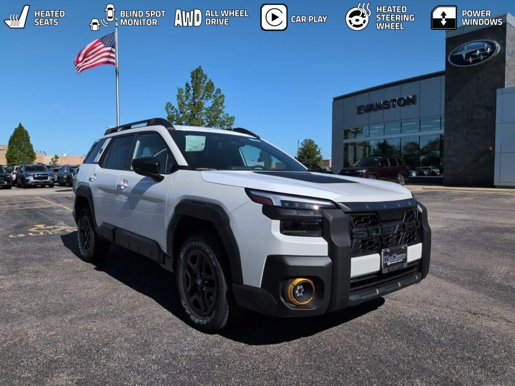 CRYSTAL WHITE PEARL 2026 Subaru Outback SUV / Crossover All-Wheel Drive Continuously Variable Transmission