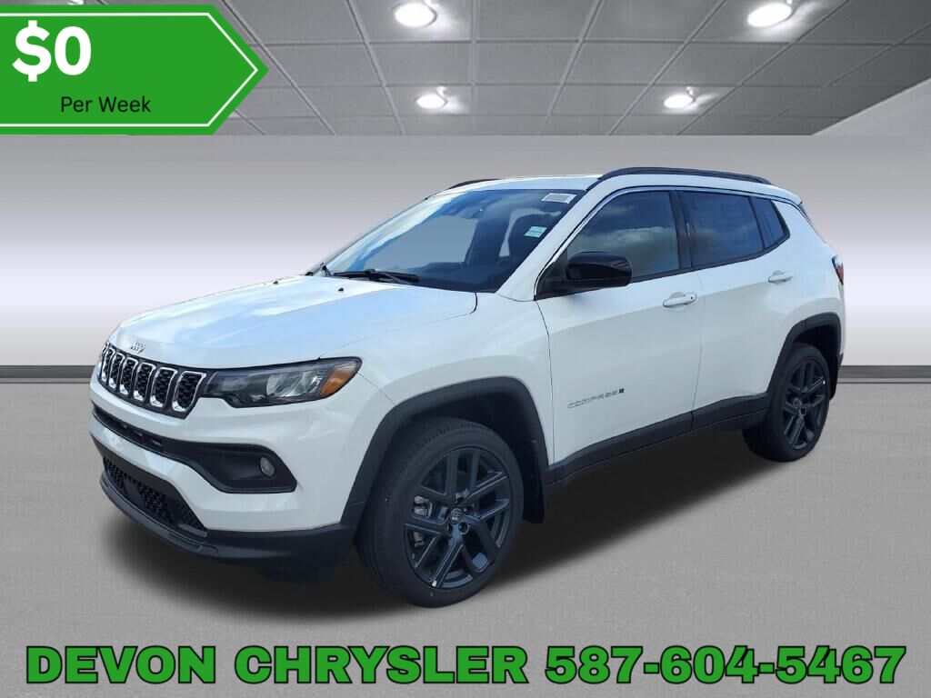 BRIGHT WHITE CLEAR COAT 2026 Jeep Compass SUV / Crossover Four-Wheel Drive 8-Speed Automatic