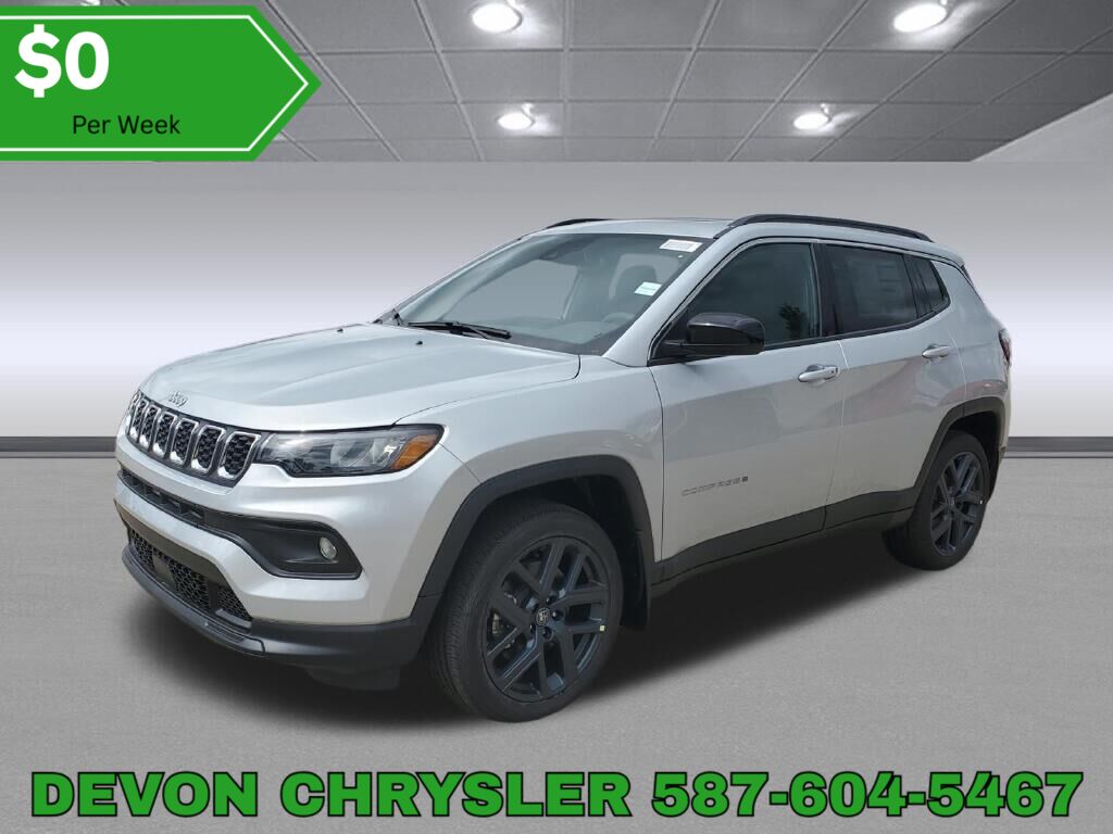 Silver Zynith Metallic Clear-C 2026 Jeep Compass SUV / Crossover Four-Wheel Drive 8-Speed Automatic
