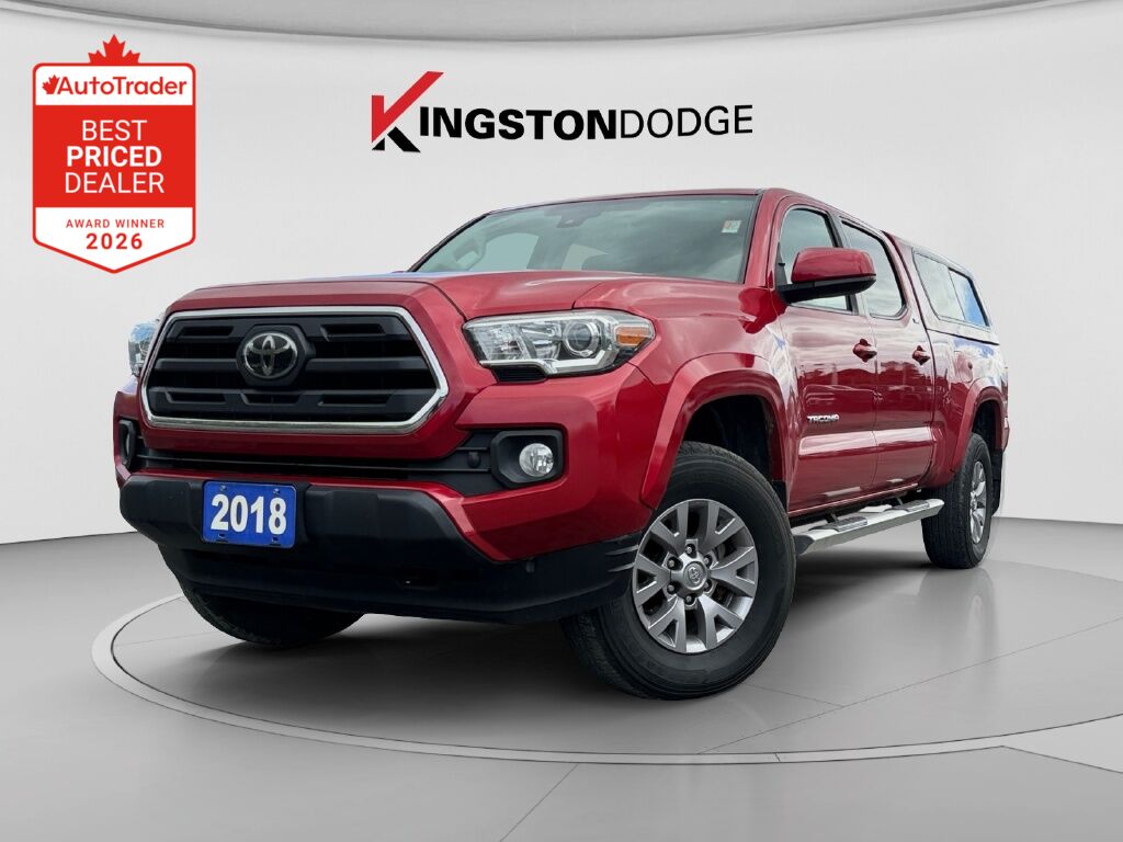 Barcelona Red Metallic 2018 Toyota Tacoma Pickup Truck Four-Wheel Drive 6-Speed Automatic