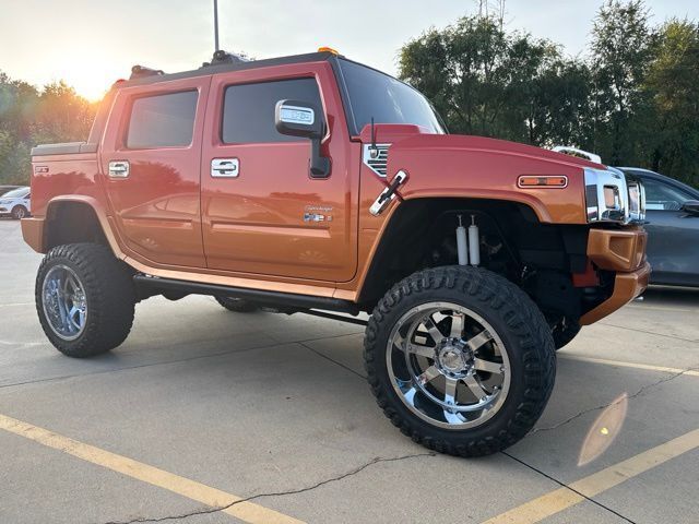 Solar Flare Metallic 2008 Hummer H2 SUT SUV / Crossover Four-Wheel Drive 6-Speed Automatic Overdrive