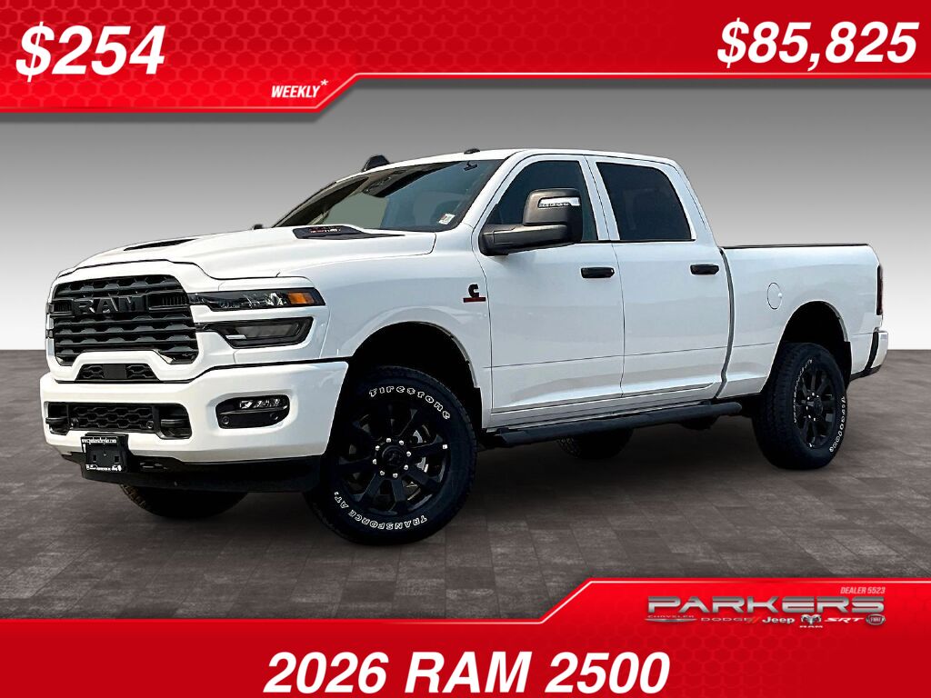 2026 RAM 2500 Black Express Crew Cab 4WD