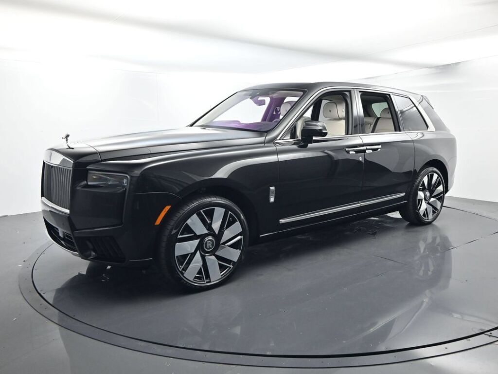Black Diamond 2025 Rolls-Royce Cullinan SUV / Crossover All-Wheel Drive 8-Speed Automatic