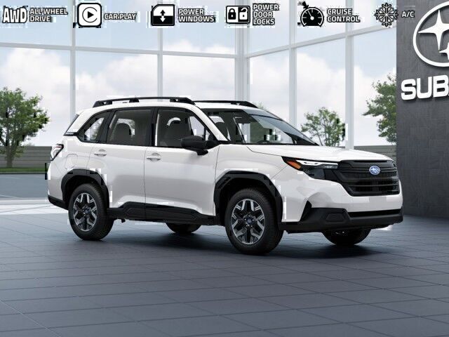 CRYSTAL WHITE PEARL 2026 Subaru Forester SUV / Crossover All-Wheel Drive Continuously Variable Transmission