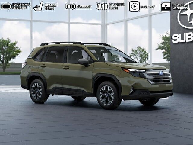 AUTUMN GREEN METALLIC 2026 Subaru Forester SUV / Crossover All-Wheel Drive Continuously Variable Transmission