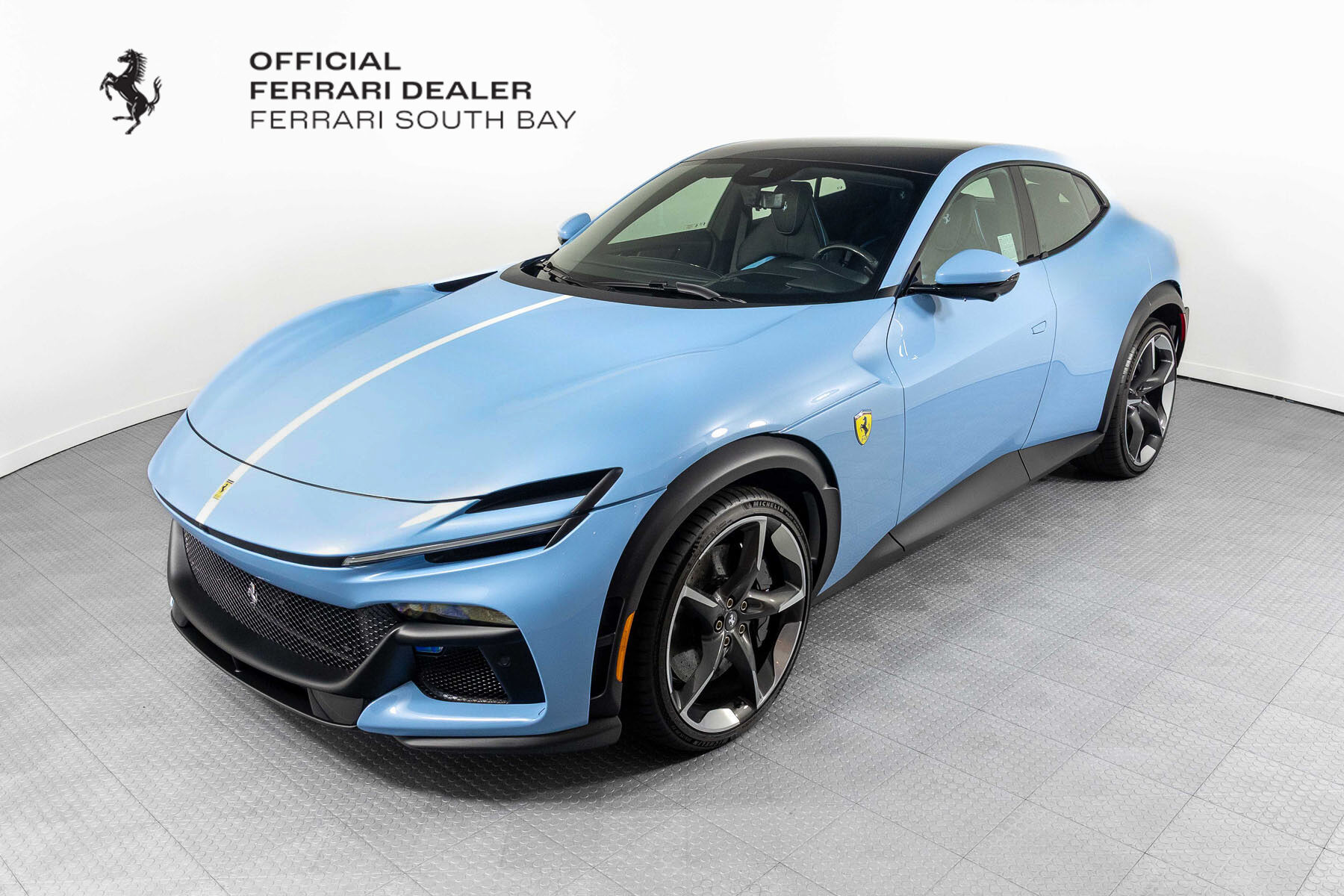 Silver (Azzurro La Plata) 2026 Ferrari Purosangue SUV / Crossover All-Wheel Drive 8-Speed Automatic