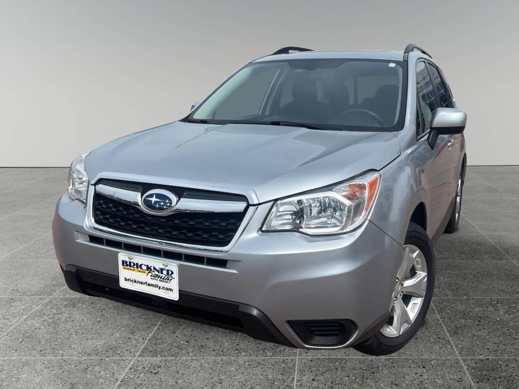 Ice Silver Metallic 2015 Subaru Forester SUV / Crossover All-Wheel Drive 6-Speed CVT