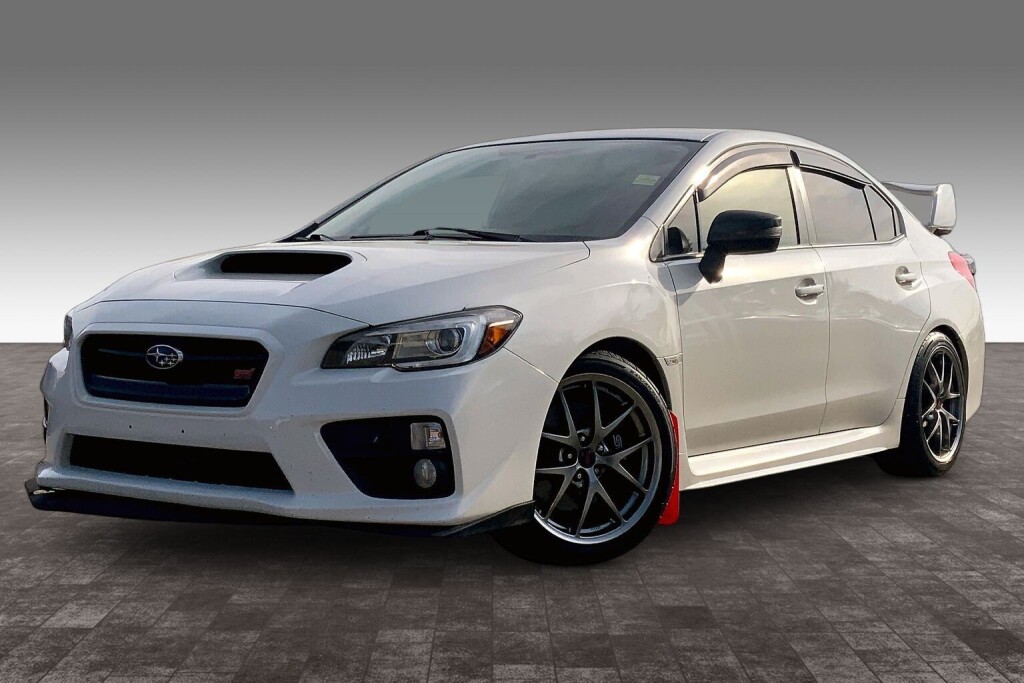 White 2017 Subaru WRX STI Sedan Manual