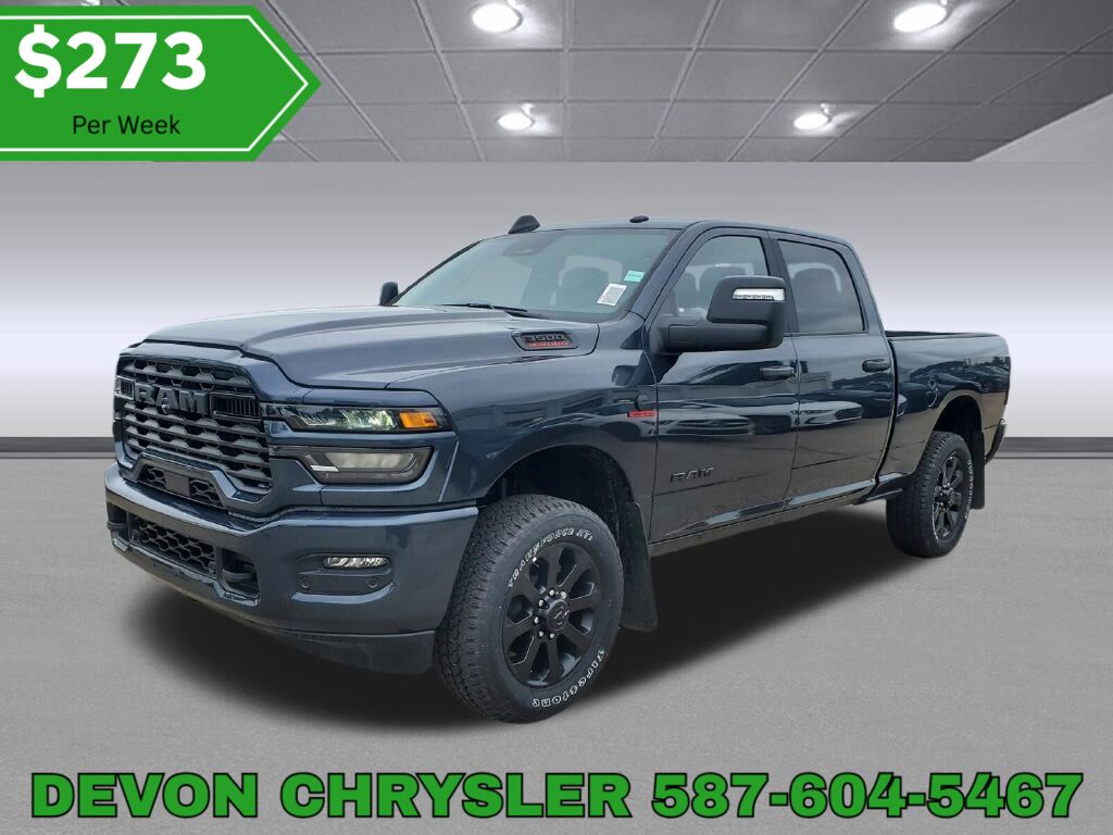 Forged Blue Metallic 2026 RAM 3500 Pickup Truck Four-Wheel Drive 8-Speed Automatic