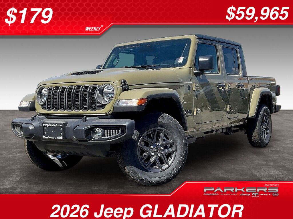 41 2026 Jeep Gladiator Pickup Truck Four-Wheel Drive 8-Speed Automatic