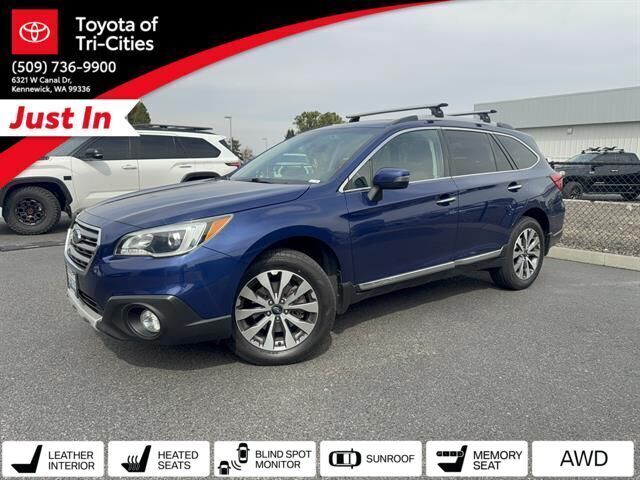 Lapis Blue Pearl 2017 Subaru Outback Wagon All-Wheel Drive 6-Speed CVT