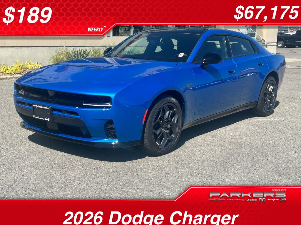 2026 Dodge Charger R/T Sedan AWD