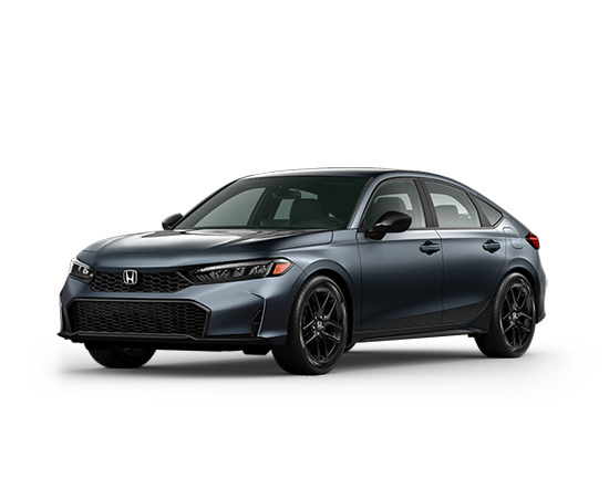2026 Honda Civic Hatchback Sport Meteorite Gray Metallic at Honda North