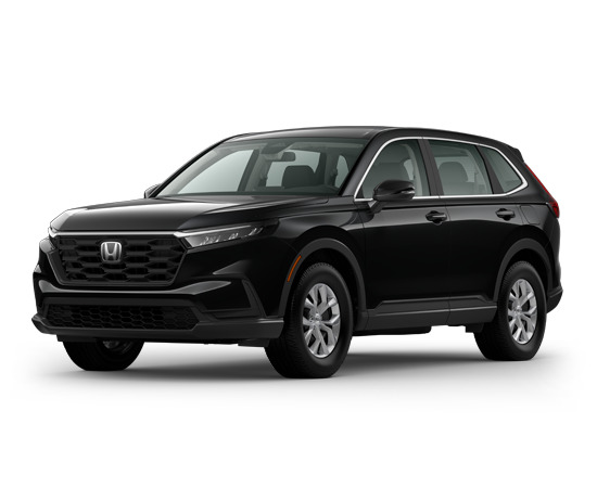 2026 Honda CR-V LX Crystal Black Pearl at Rick Weaver Chevrolet
