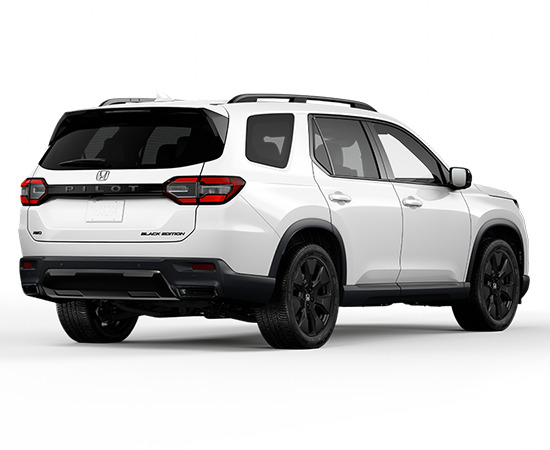 2026 Honda Pilot Black Edition Platinum White Pearl at Altoona Honda