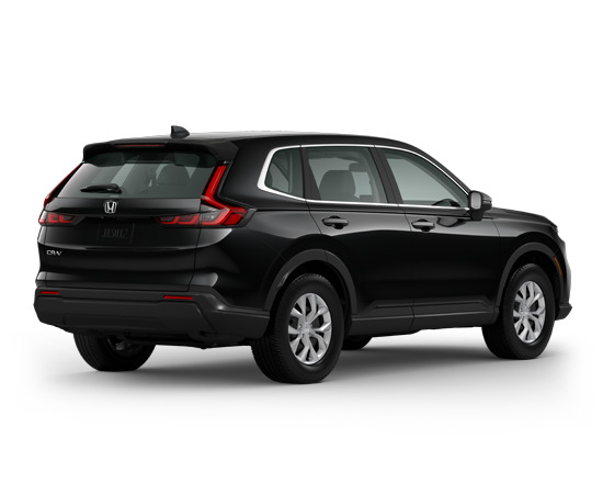 2026 Honda CR-V LX Crystal Black Pearl at Rick Weaver Chevrolet